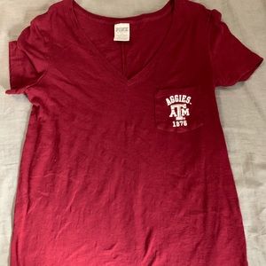 Pink Aggie shirt